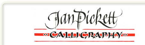Jan Pickett Calligraphy